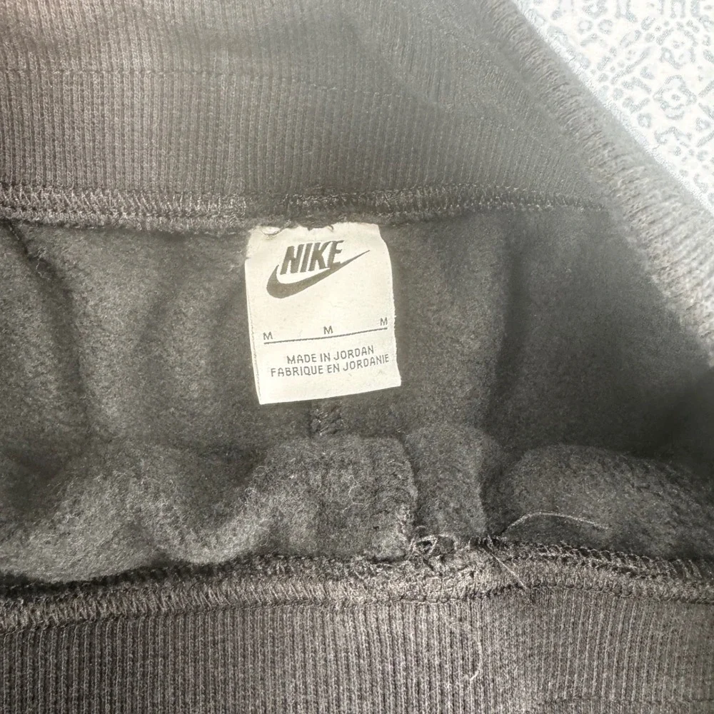 Nike Phoenix Fleece High-Waisted Crop Sweatpants Black DQ5678-010 M